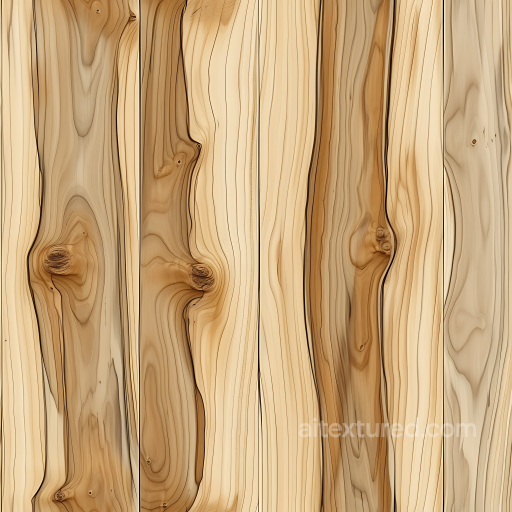 Pine Wood Planks PBR Texture with Natural Knots and Grain seamless Wood PBR texture