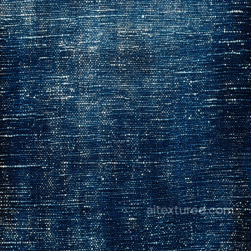 cracked denim fabric PBR texture with distressed blue weave seamless Denim jeans PBR texture