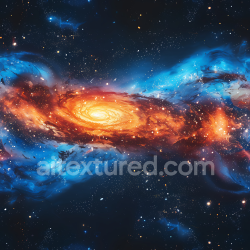 seamless Seamless 3D Space PBR Texture Featuring Vivid Galaxy Nebula and Cosmic Glow texture 8k free download PBR