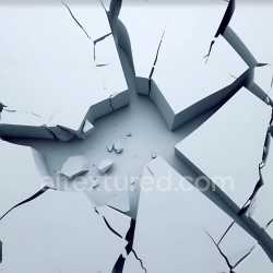 seamless Seamless 3D Cracked Concrete PBR Texture Featuring Bold, Deep Fractures and Chunky Breaks texture 8k free download PBR