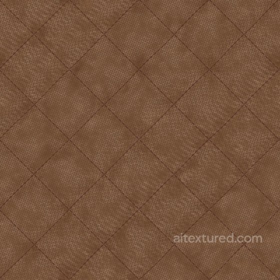 Quilted Velvet Bedspread Coverlet | Free PBR Fabric texture preview