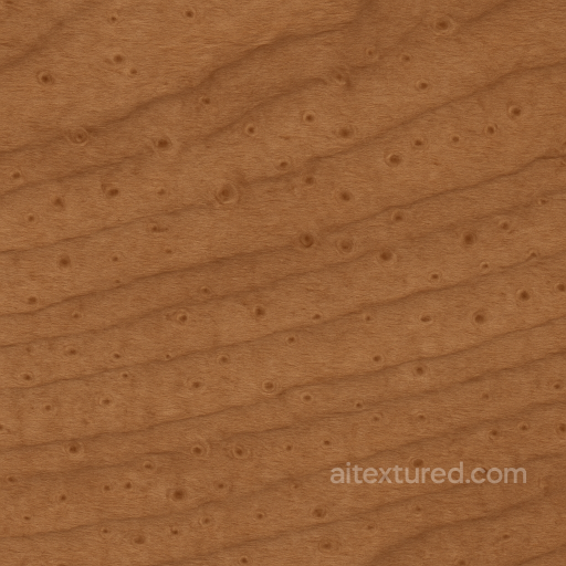 Hickory Wood With Birdseye Maple Figure And Matte Finish seamless Furniture wood PBR texture