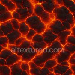 seamless Bright Lava Texture texture 8k free download PBR