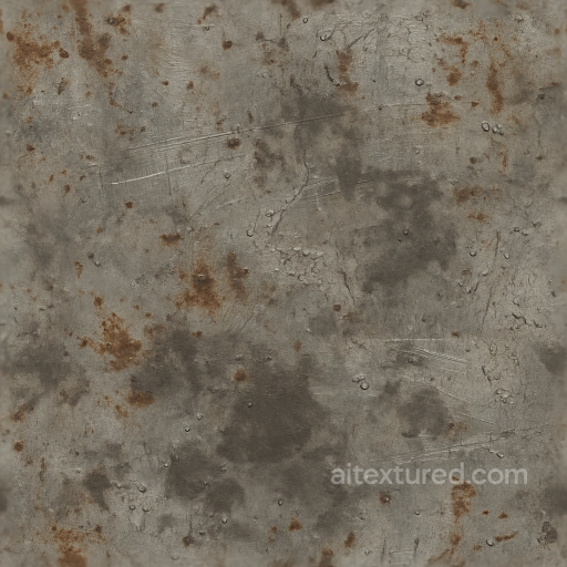 Rust Stains And Paint Scratches Overlay For Realistic Surface Detailing seamless Decals PBR texture