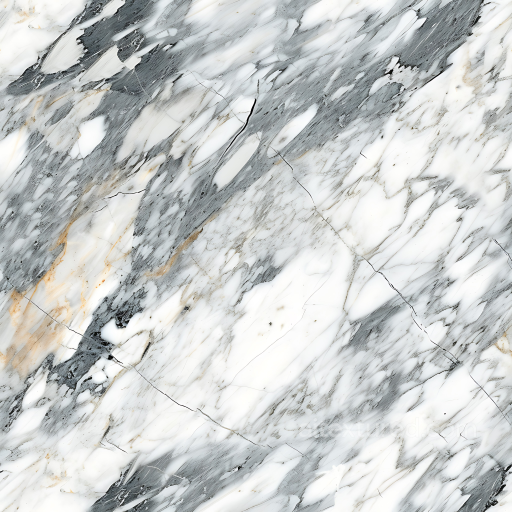 Bardiglio Gray Marble PBR Texture with Bold Veins and Polished Finish seamless Marble PBR texture