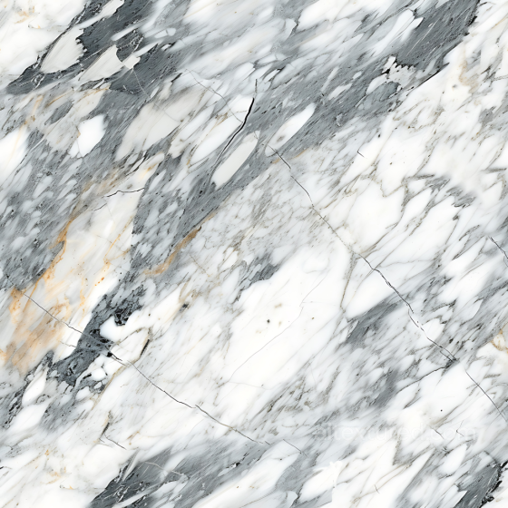 Bardiglio Gray Marble PBR Texture with Bold Veins and Polished Finish Marble texture preview