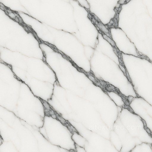 Calacatta Marble Bold Veins seamless Marble PBR texture