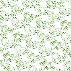 seamless Seamless 3D PBR Texture with Green Shamrock Pattern on White texture 8k free download PBR
