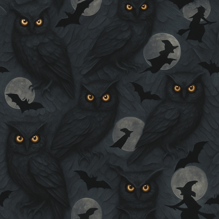 Spooky Eyes Glowing Eyes With Animated Shadows Effect seamless PBR texture preview