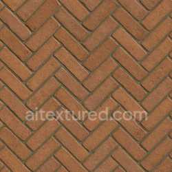 seamless Herringbone Brick Paving texture 8k free download PBR