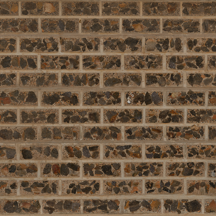 Brick Wall seamless PBR texture preview