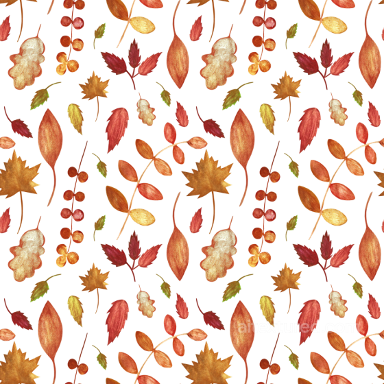 Featuring Colorful Autumn Leaves Pattern Autumn Leaves texture preview