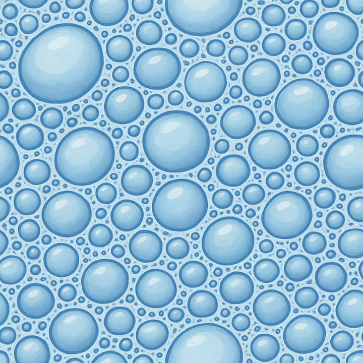 Stylized Foam seamless PBR texture preview