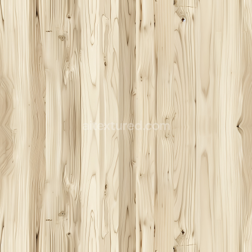 Preview — Seamless 3D Light Pine Wood Floor PBR Texture with Natural Grain and Knots