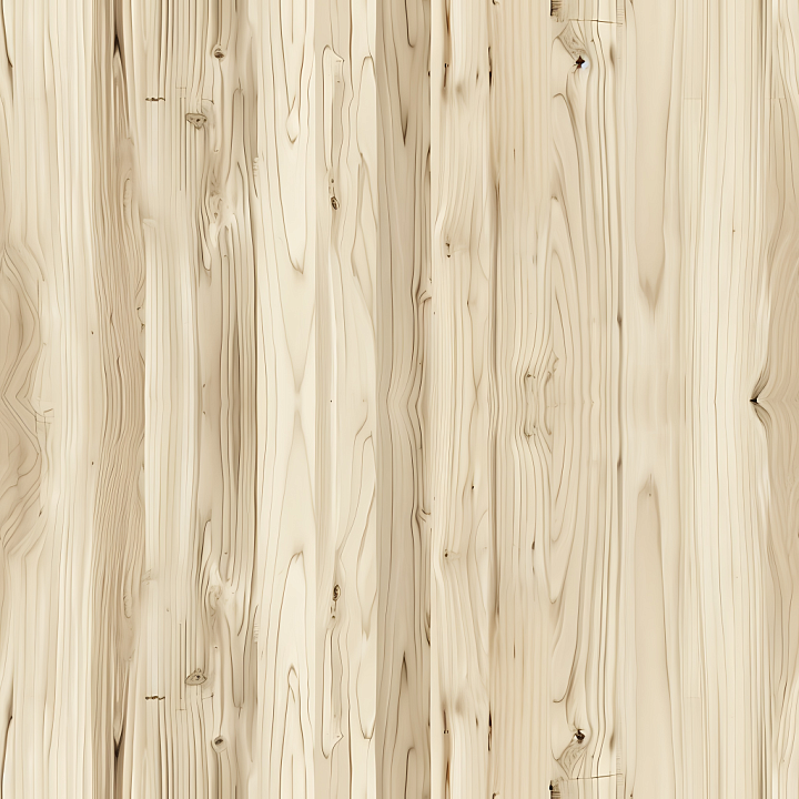 Light Pine Wood Floor with Natural Grain and Knots seamless PBR texture preview