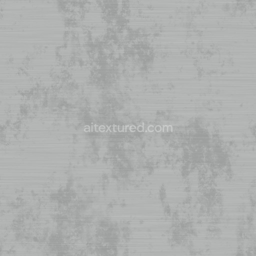 Oxidized Brushed Aluminum Texture with Dirt | Free PBR
