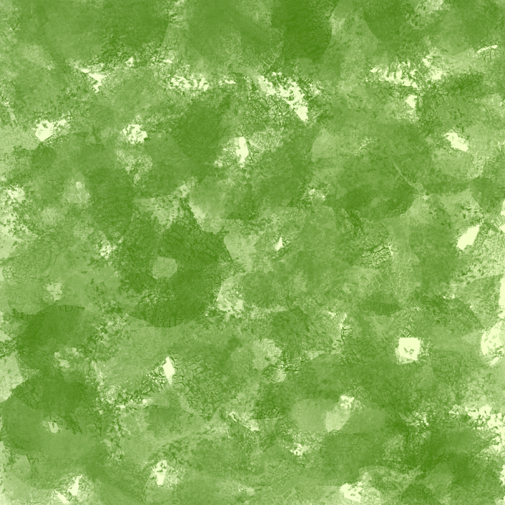 with Soft Green Watercolor Patterns and Textured Brush Strokes seamless PBR texture preview