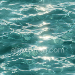 seamless Seamless 3D PBR Texture of Clear Pool Water with Subtle Ripples and Sunlight Reflections texture 8k free download PBR