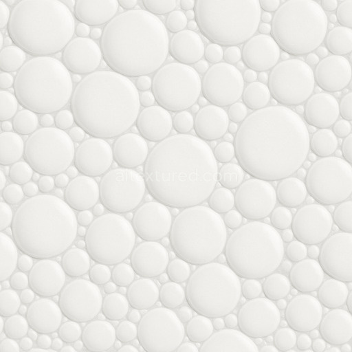 White Bubbles Seamless Texture