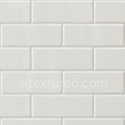 seamless Seamless 3d texture pbr 8k subway tiles with white grout and reflective surface for modern clean walls texture 8k free download PBR