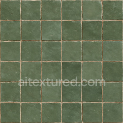seamless Handmade Zellige Tiles Irregular texture 1024x1024 free download PBR
