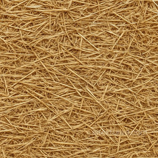 Stacked Straw Seamless Texture seamless Hay-straw PBR texture