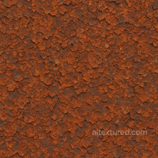 Rusty Rust Flakes Seamless Texture seamless Rust PBR texture