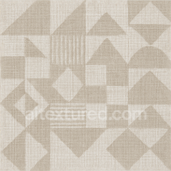 seamless Seamless 3d texture pbr 8k scandinavian geometric tile wallpaper with textured woven fabric and matte linen texture 8k free download PBR
