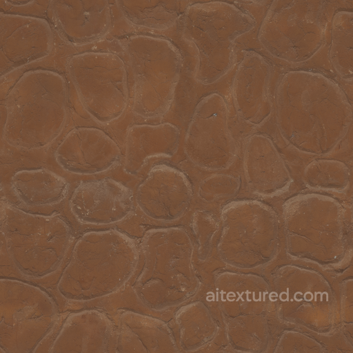Stained Dry Wall - Dry Wall Brown Wall Uneven Weathered seamless Sand-soil PBR texture
