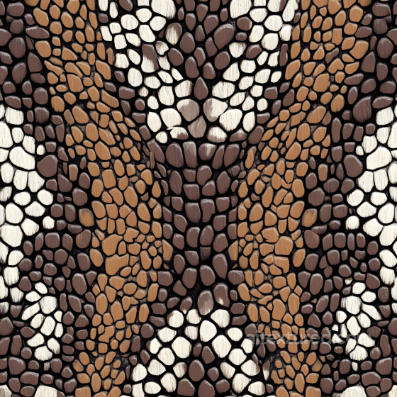 Reptile Scale Skin Texture With Detailed Natural Color Variation And Fine Gloss Skin texture preview