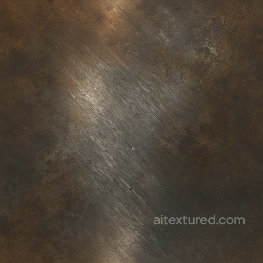 Burnished Bronze Furniture Metal Finish seamless Furniture metal PBR texture