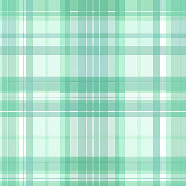 Soft Light Teal Plaid Fabric Pattern seamless PBR texture preview
