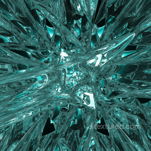 High-Detail Reflective Blue Glass PBR Texture seamless Glass PBR texture