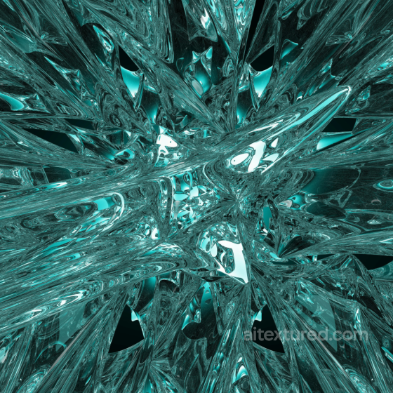 High-Detail Reflective Blue Glass PBR Texture Glass texture preview