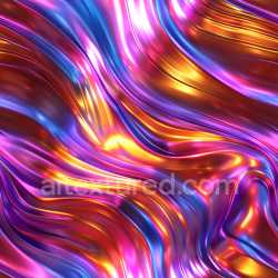 seamless Seamless 3D PBR Texture of Vibrant Glossy Iridescent Fluid Surface texture 8k free download PBR