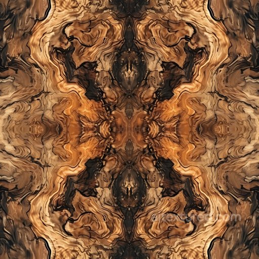 Cracked and Holed Wood Surface Texture with Natural Brown Tones seamless Cracked & Holes PBR texture