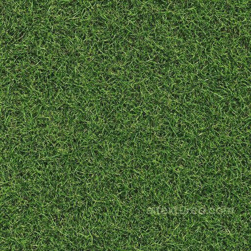 Rough Green Lawn Texture seamless Grass PBR texture