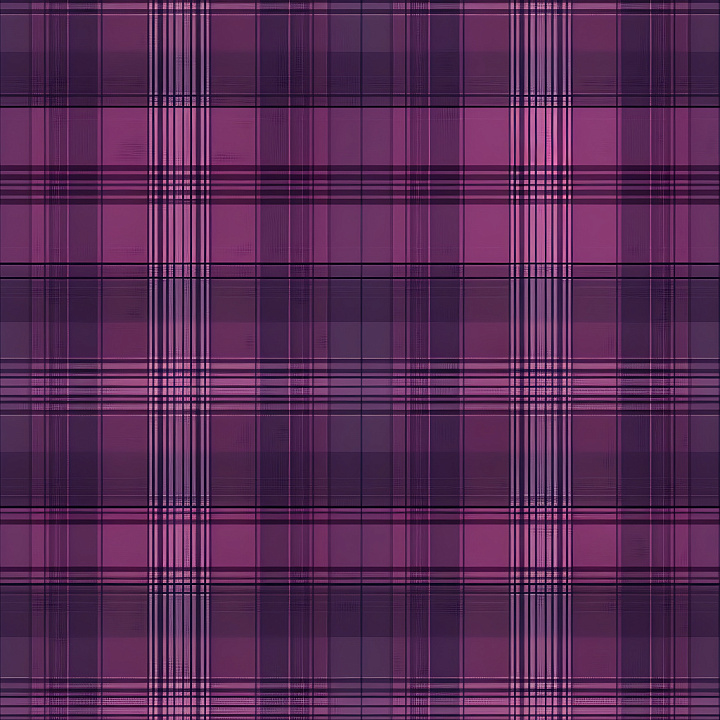 Purple Plaid Fabric Pattern seamless PBR texture preview