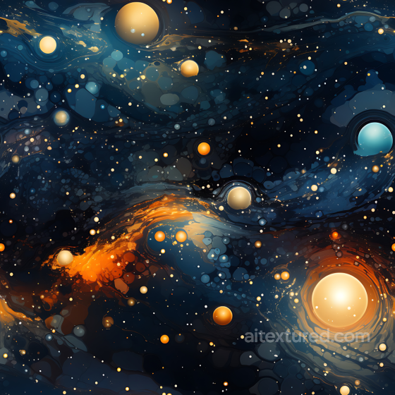 Space Texture Featuring Glowing Cosmic Nebula and Star Clusters Star, space, planets texture preview