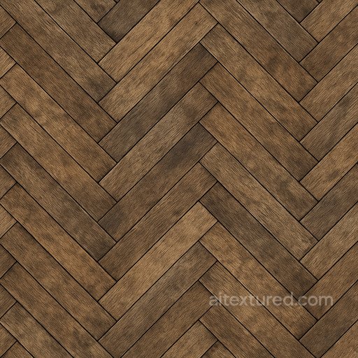 Aged Herringbone Parquet Seamless Texture seamless Parquet PBR texture