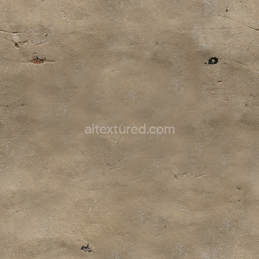 Grey Plaster — Grey Uneven Plaster Uneven Plaster Outdoor — PBR seamless 3D texture