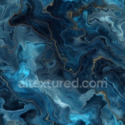seamless Seamless 3D Blue Marble PBR Texture with Gold Veining and Fluid Patterns texture 8k free download PBR