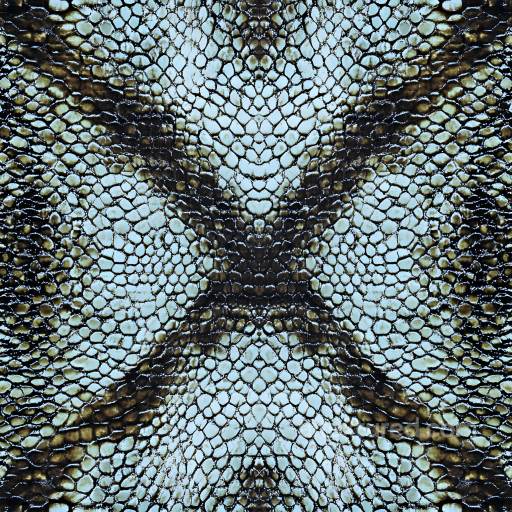 reptilian scaled skin PBR texture with intricate scale pattern and natural tonal variation seamless Skin PBR texture