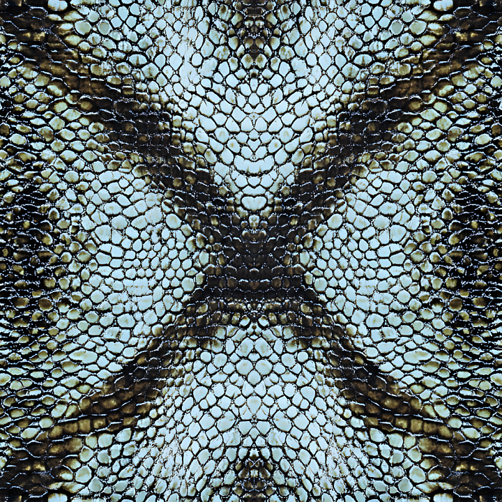 Reptilian Scaled Skin With Intricate Scale Pattern And Natural Tonal Va… seamless PBR texture preview
