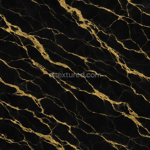 Portoro Marble Gold Veins