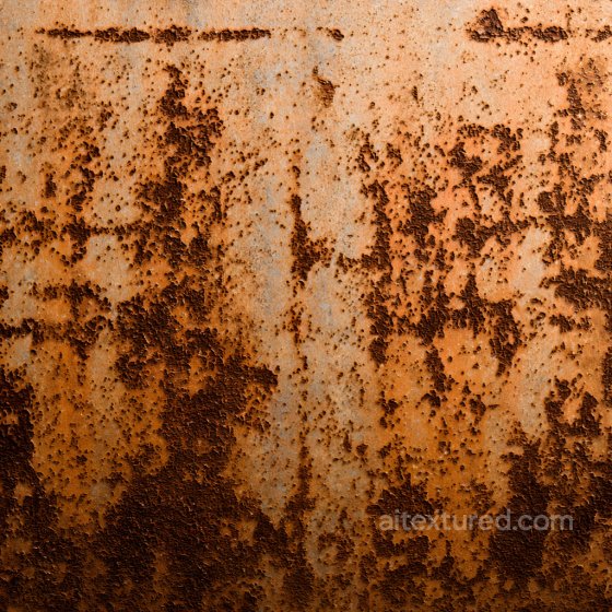 cracked rusty metal PBR texture with deep pits and rough corrosion Rust texture preview