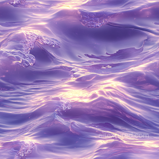 Stylized Purple Water Seamless Texture with Smooth, Glossy Waves Water texture preview