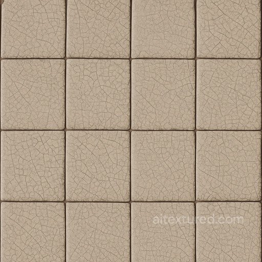 Crackle Glaze Tiles Crazing Lines seamless Ceramic-tile PBR texture
