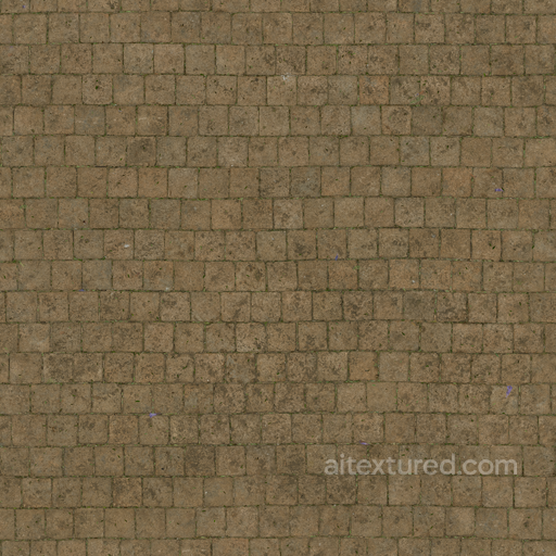 Dry Rock Floor - Rock Floor Pathway Paving Stone Cobblestone seamless Stone PBR texture