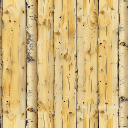 Pine Wood Planks Texture Featuring Natural Knots and Light Grain seamless Wood PBR texture